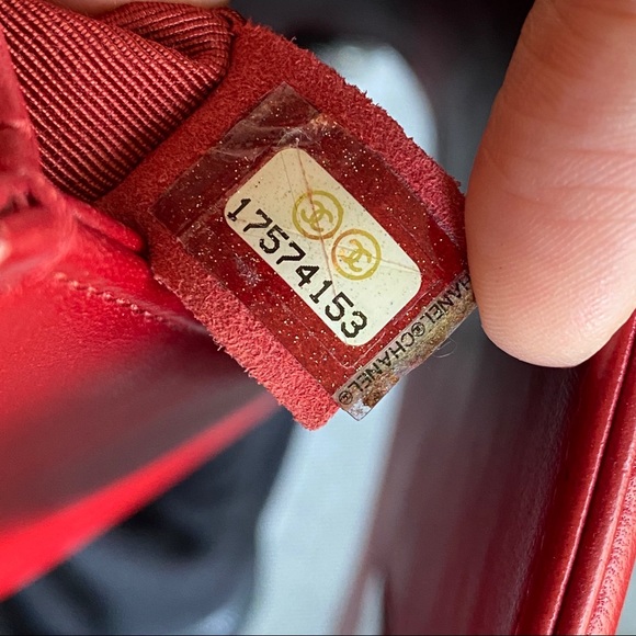 SOLD Chanel old medium embossed le boy leboy - Picture 8 of 8